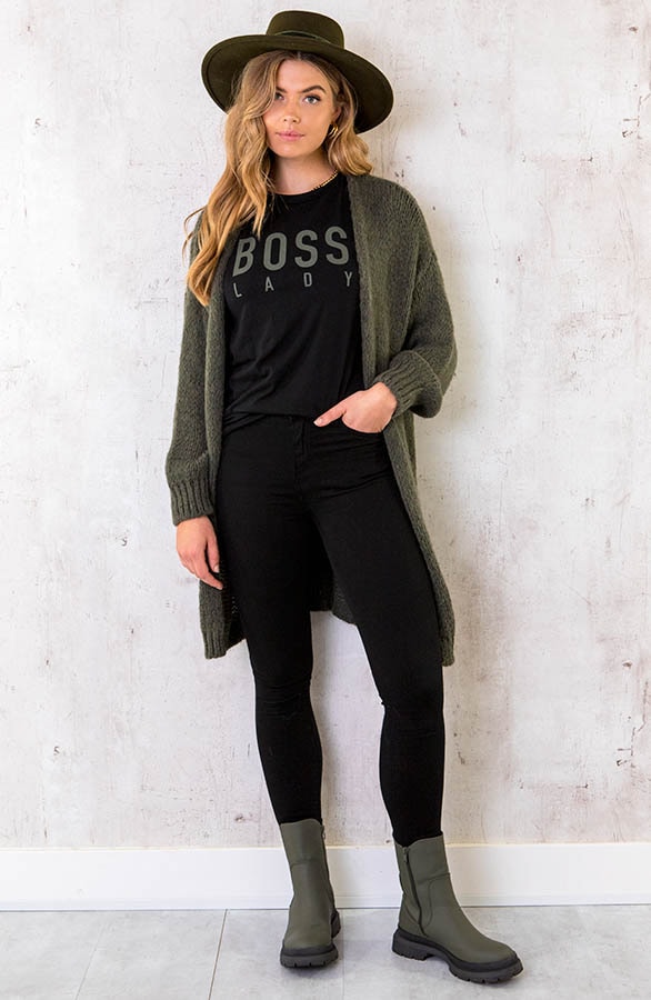 Boss Lady Top Army – shoparchief, foto 5
