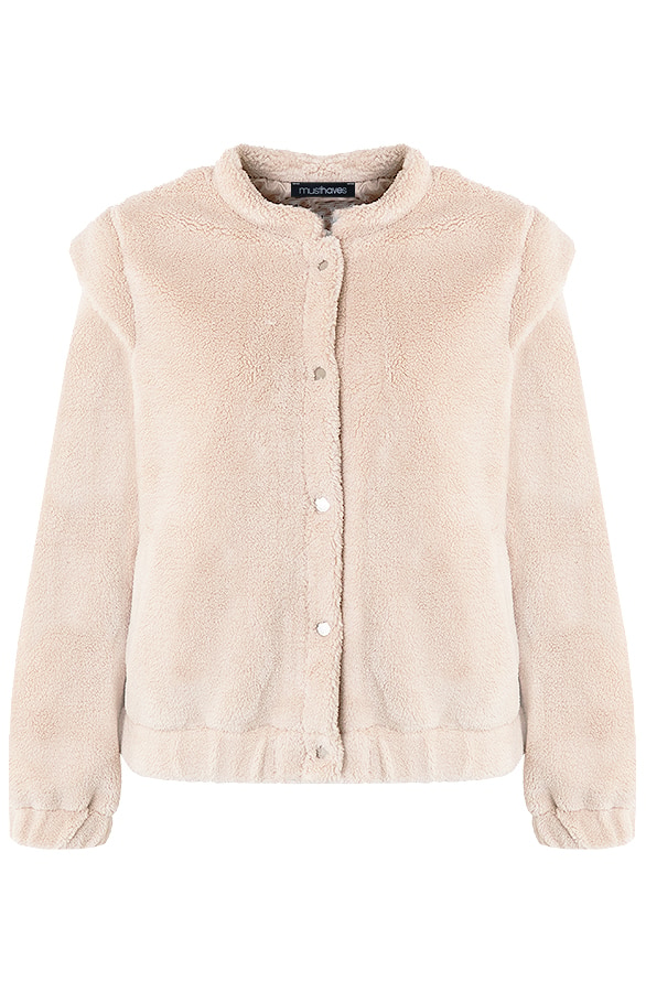 Teddy Bomber Jasje Beige – shoparchief
