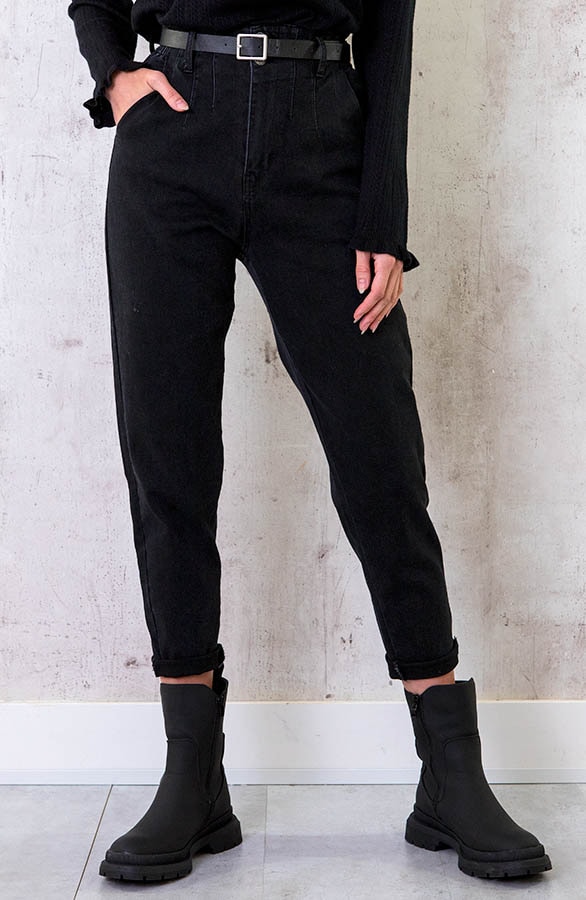 Chelsea Boots Mat Zwart – shoparchief, foto 3