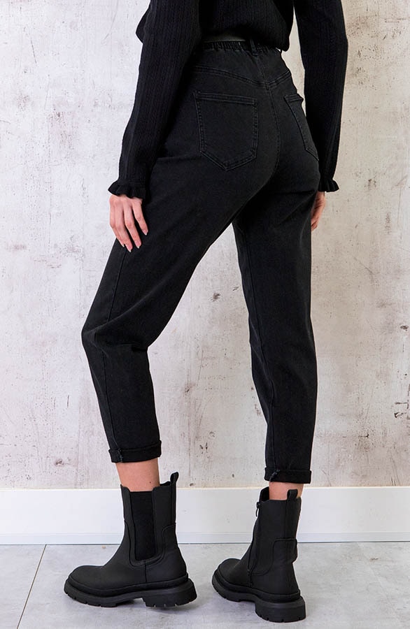Chelsea Boots Mat Zwart – shoparchief, foto 5