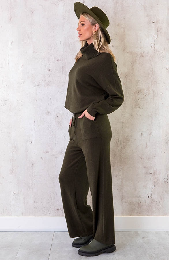 Chloe Soft Pants Army – shoparchief, foto 5