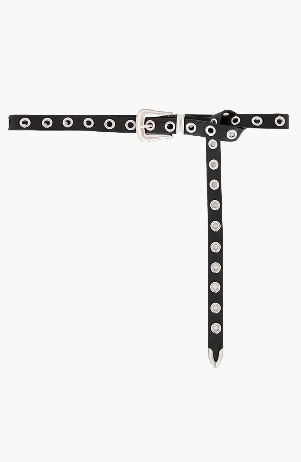 Biker Gesp Belt Zwart – shoparchief