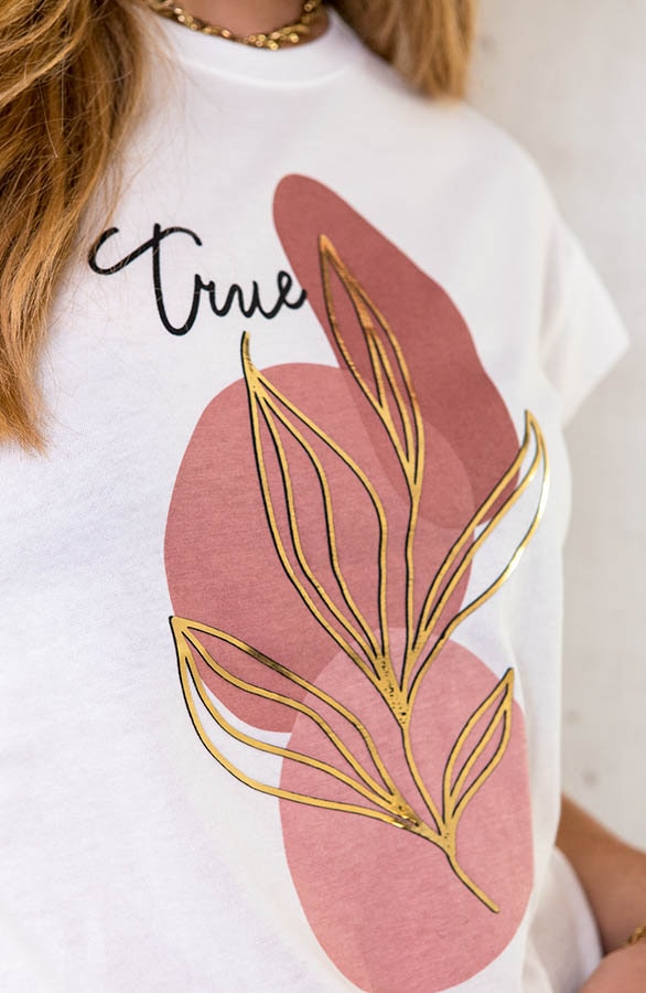 It-Shirt Botanic Print Dust – shoparchief, foto 5
