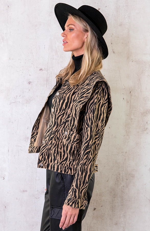 Limited Denim Jacke Zebra, Shoparchiv, Foto 3