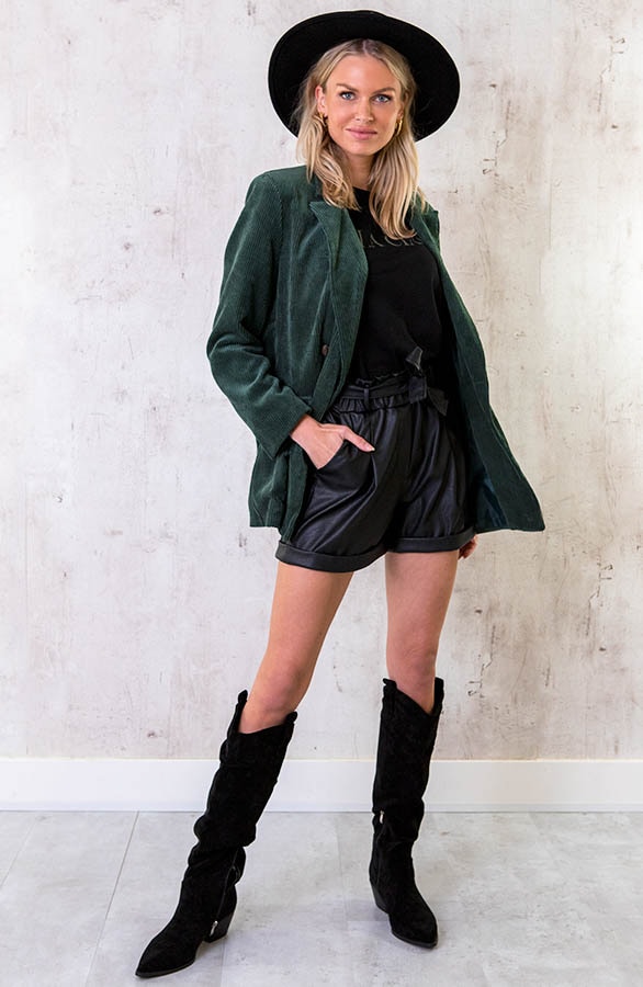 Oversized Corduroy Blazer Smaragd, Shoparchiv, Foto 2
