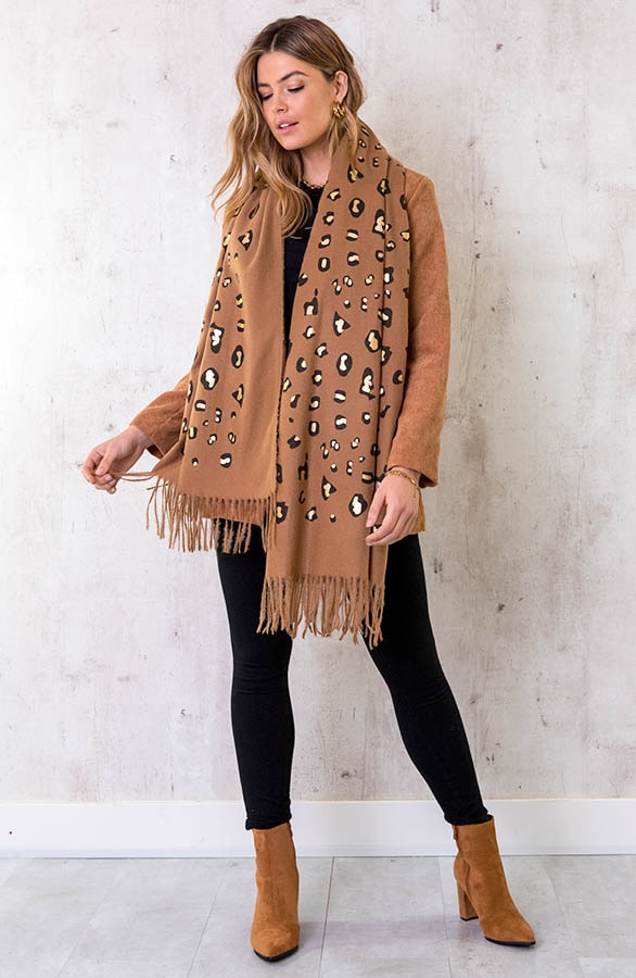 Oversized Corduroy Blazer Camel – shoparchief, foto 6