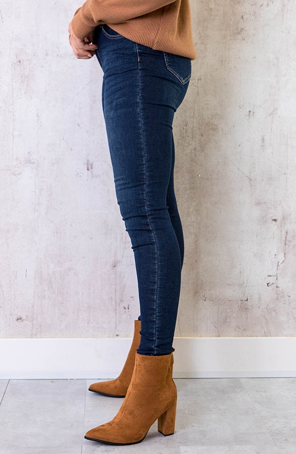 Push Up Skinny Jeans Blauw – shoparchief, foto 2