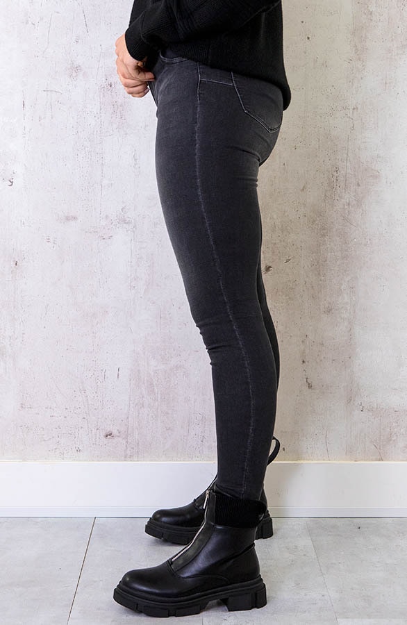 Push Up Skinny Jeans Dark Grey – shoparchief, foto 4