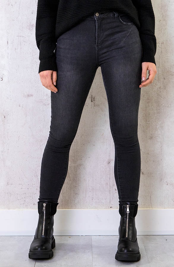 Zip Boots Dames Zwart – shoparchief, foto 3
