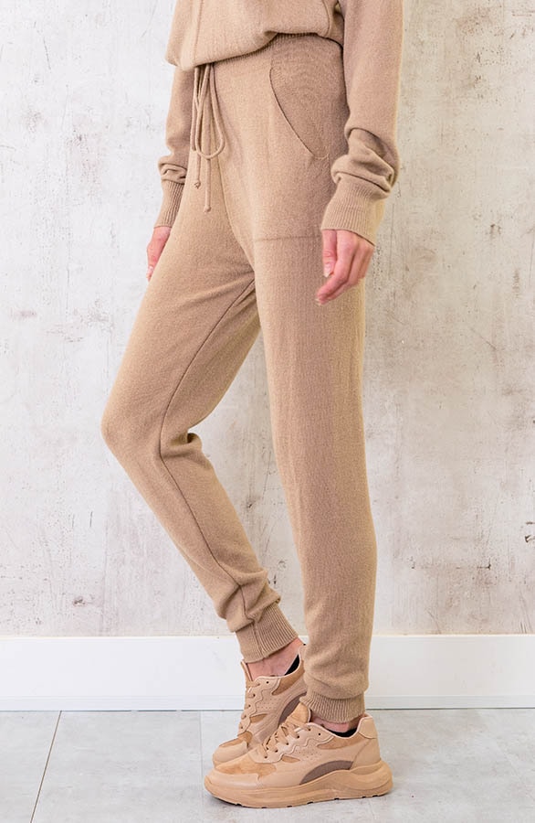 Soft Comfy Broek Camel – shoparchief, foto 2