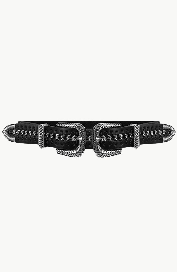 Taille Riem Details Zwart – shoparchief