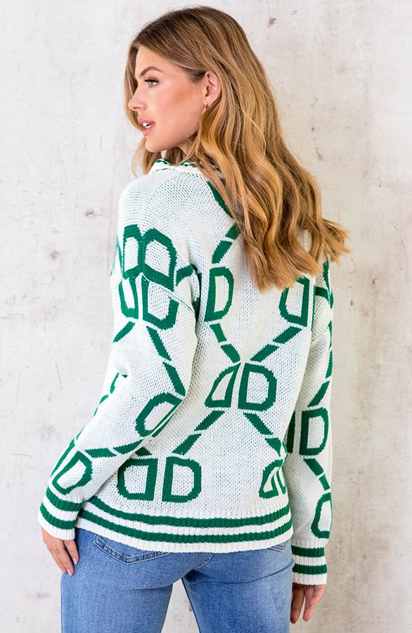 Monogram Vest Ecru – shoparchief, foto 4