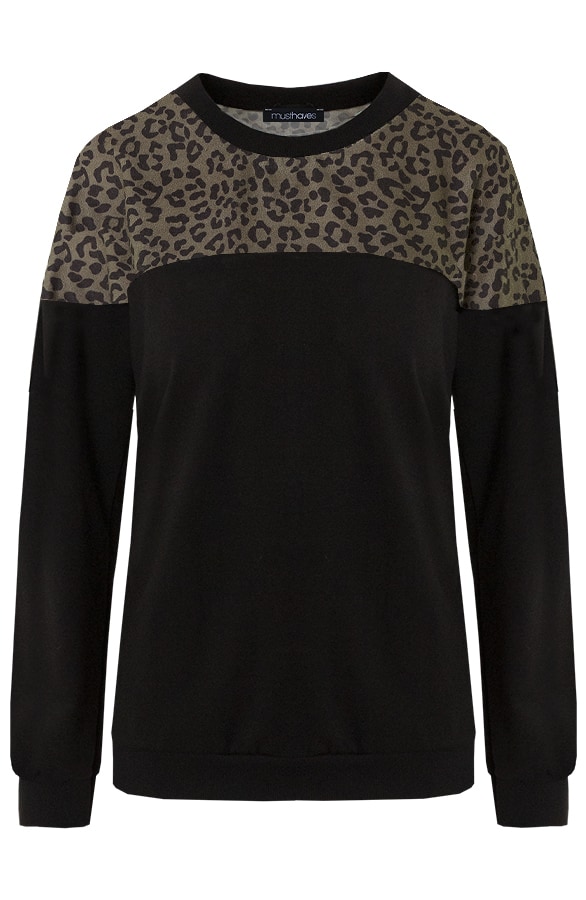Panterprint Sweater Army – shoparchief
