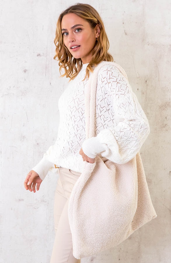 Teddy Shopper Beige – shoparchief, foto 2