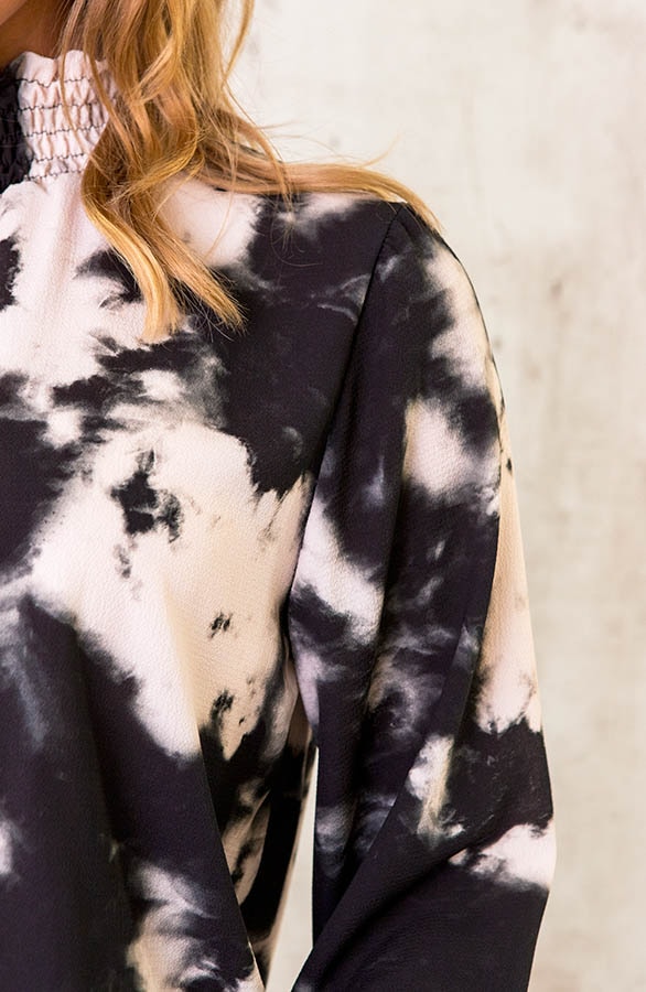 Tie Dye Col Blouse – shoparchief, foto 4