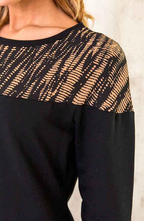 Tuniek Deluxe Print Cognac – shoparchief, foto 5