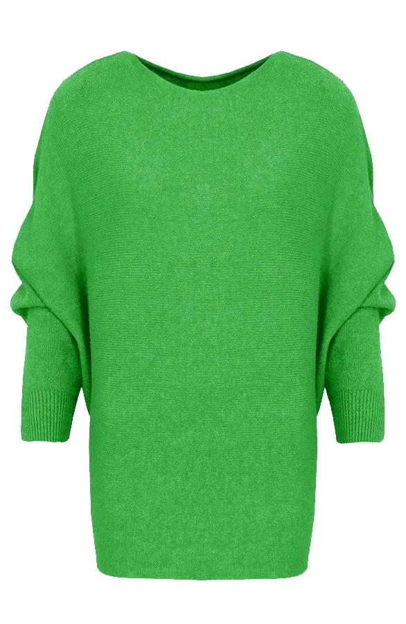 Oversized Soft Trui Groen – shoparchief