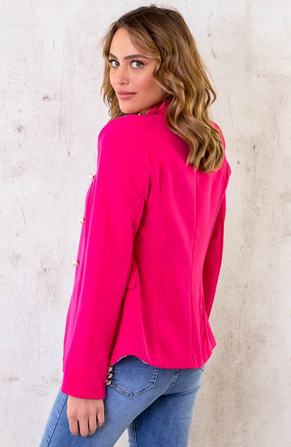 Button Blazer Fuchsia 2.0 – shoparchief, foto 8