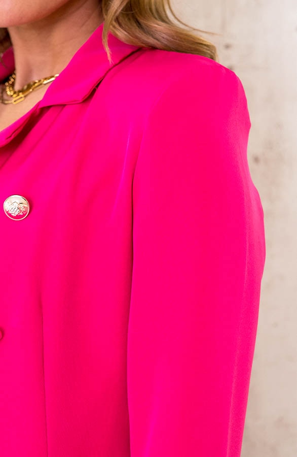 Button Blazer Fuchsia 2.0 – shoparchief, foto 9