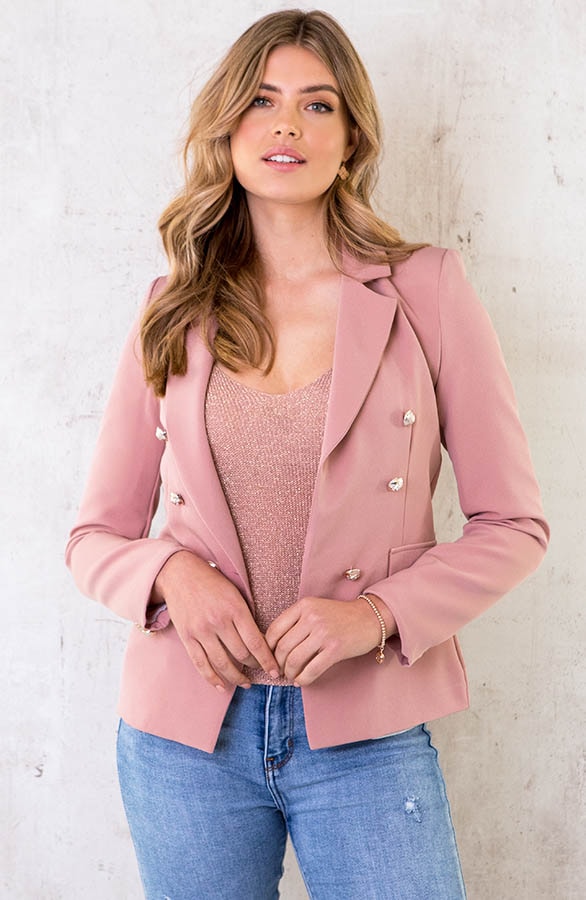 Button Blazer Roze 2.0 – shoparchief, foto 6