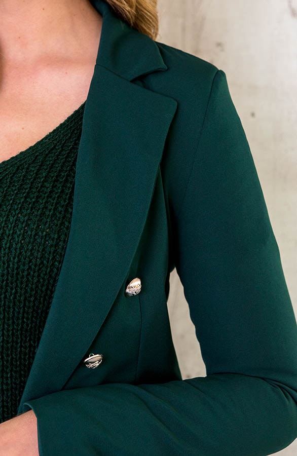 Button Blazer Smaragd 2.0 – shoparchief, foto 5