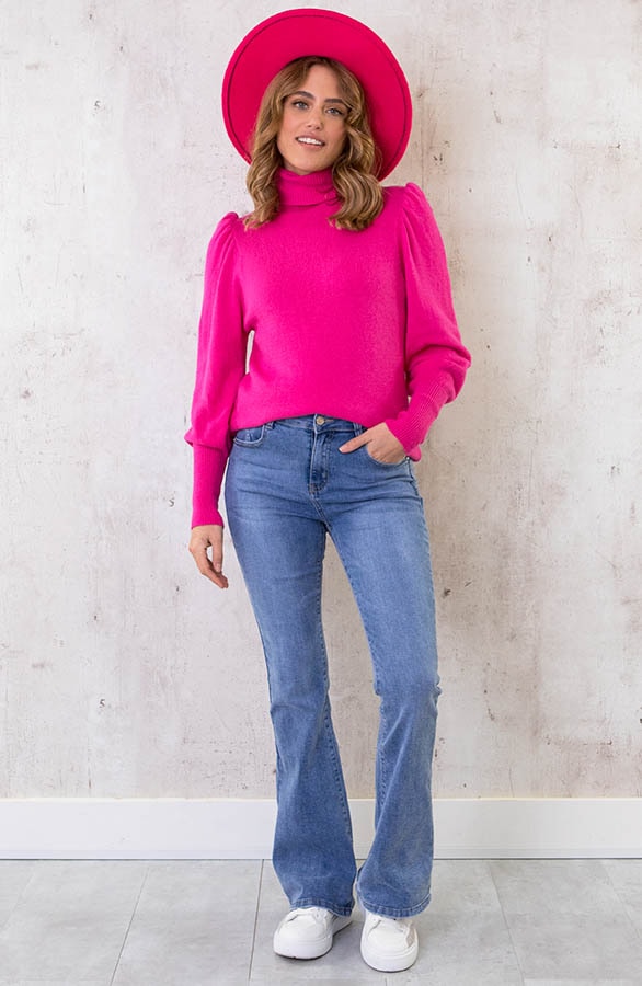 Coltrui Met Pofmouwen Fuchsia – shoparchief, foto 6