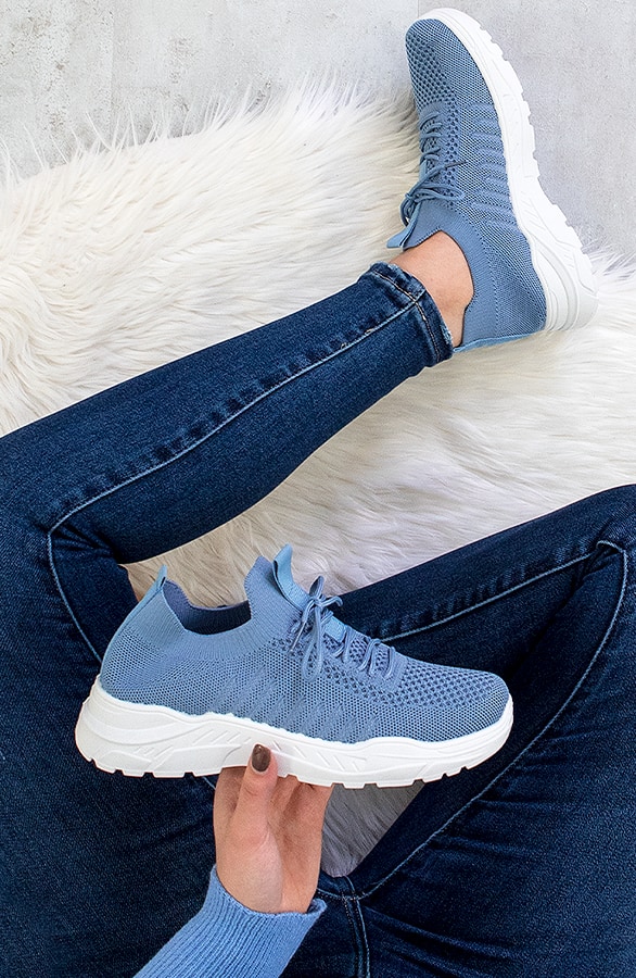 Comfy Sneaker Jeansblauw – shoparchief