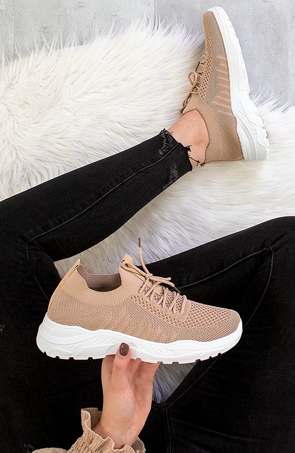 Comfy Sneaker Taupe – shoparchief