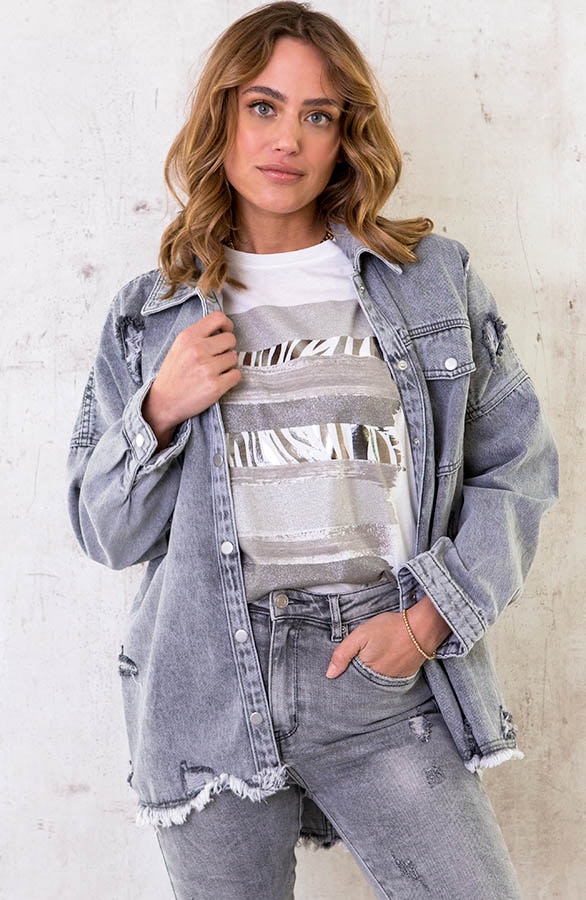Denim Jacket Grey – shoparchief