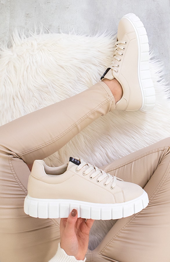 Fashion Sneakers Beige – shoparchief
