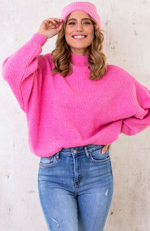 Knitted Sweater Roze – shoparchief, foto 2