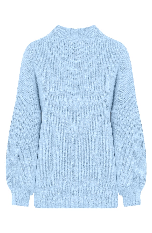 Knitted Sweater Babyblauw – shoparchief