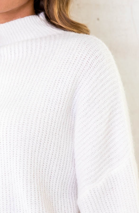Knitted Sweater Ecru – shoparchief, foto 5