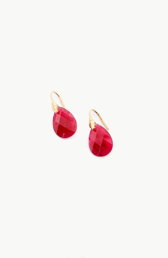 Kristal Oorbel Rood – shoparchief