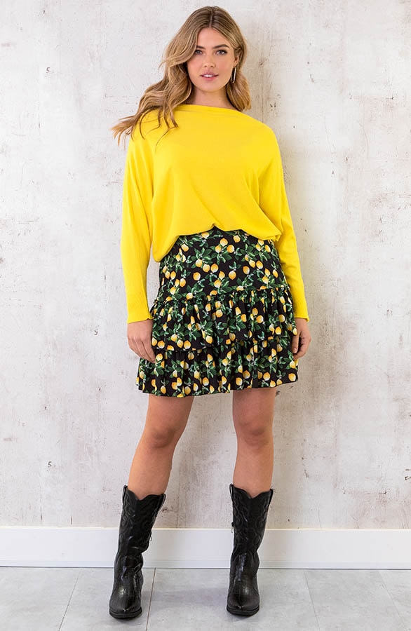 Limited Lemon Laagjes Rok – shoparchief, foto 8