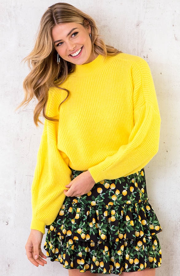 Limited Lemon Laagjes Rok – shoparchief, foto 3