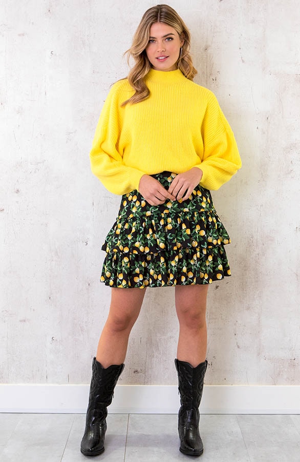Limited Lemon Laagjes Rok – shoparchief, foto 6