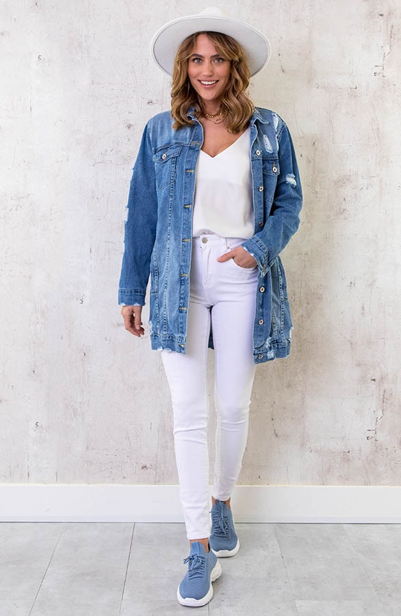 Comfy Sneaker Jeansblauw – shoparchief, foto 6