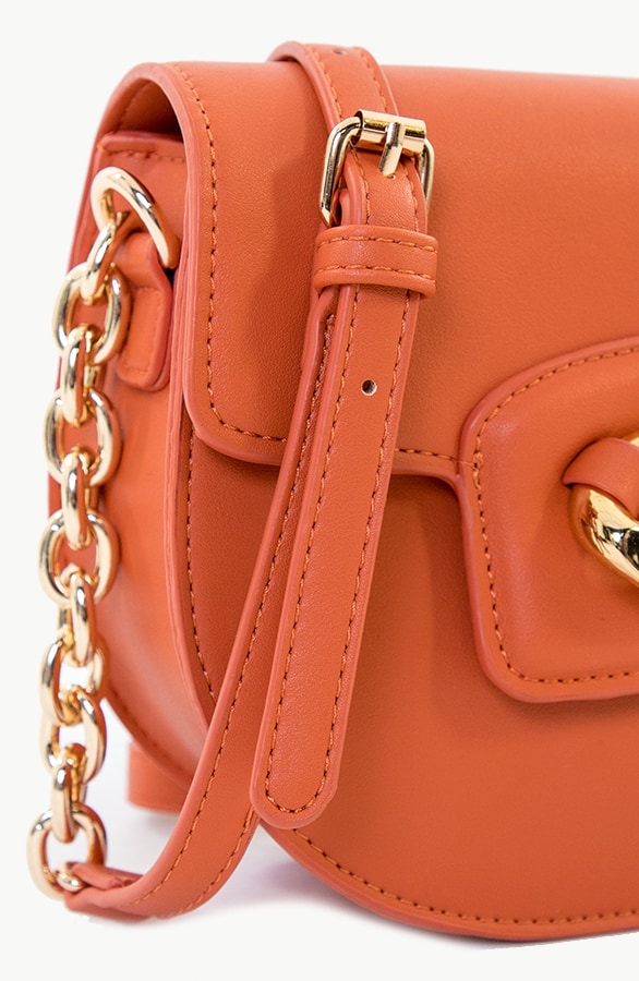 Luxury Chain Bag Orange – shoparchief, foto 2
