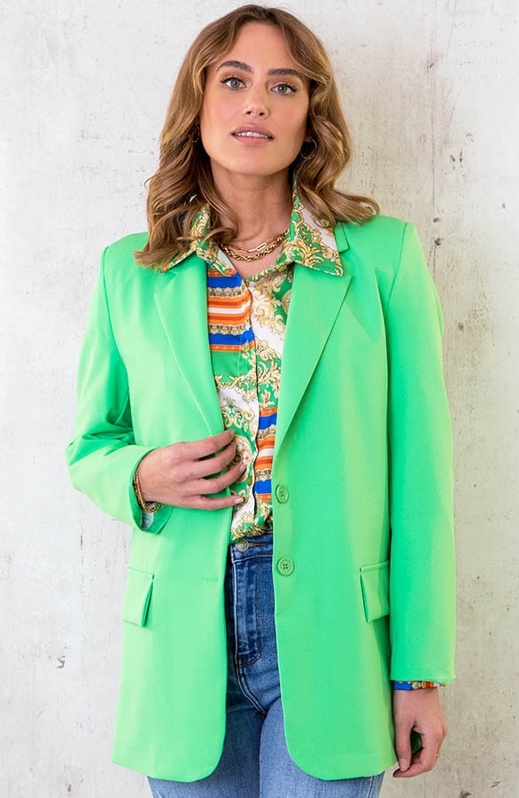 Oversized Blazer Lime – shoparchief