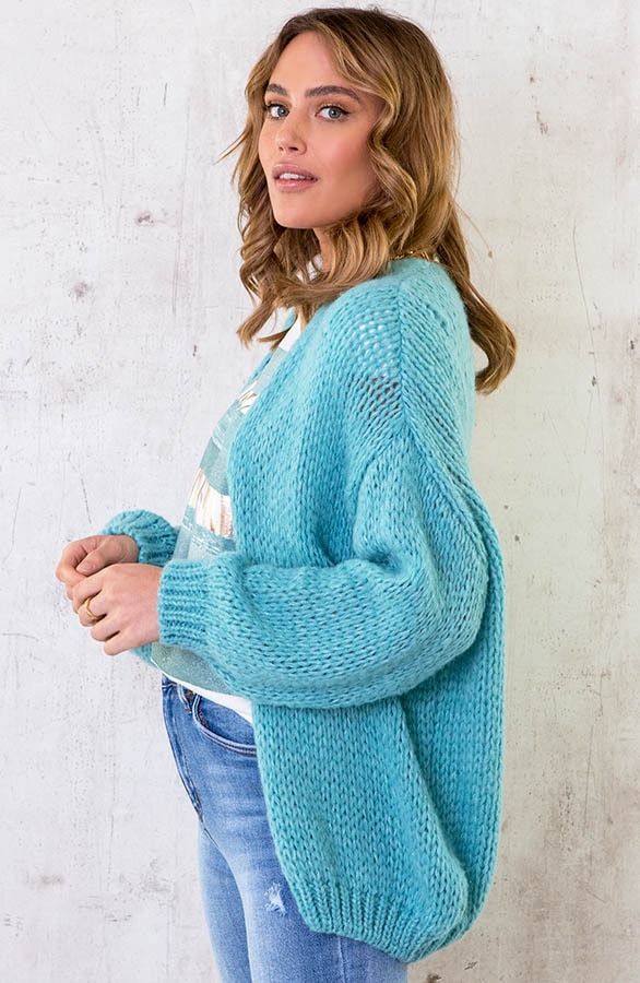 Oversized Knitted Vest Oase – shoparchief, foto 3