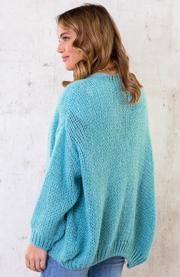 Oversized Knitted Vest Oase – shoparchief, foto 4