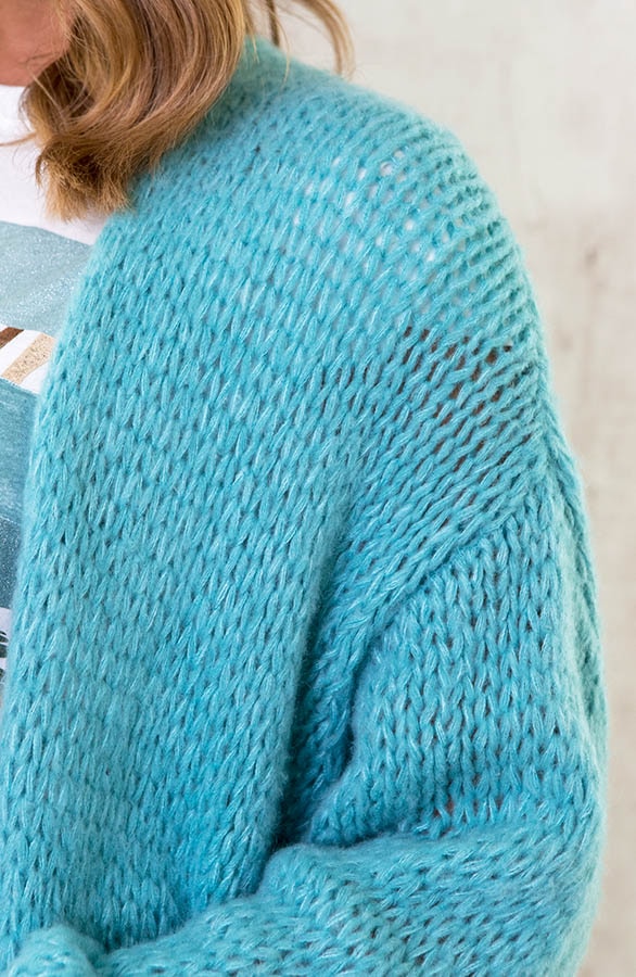 Oversized Knitted Vest Oase – shoparchief, foto 5