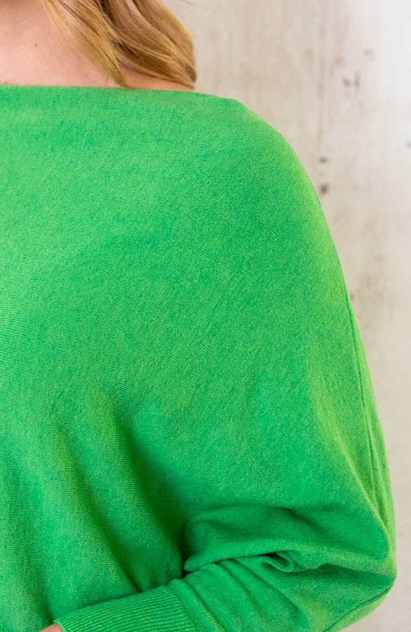 Oversized Soft Trui Groen – shoparchief, foto 6