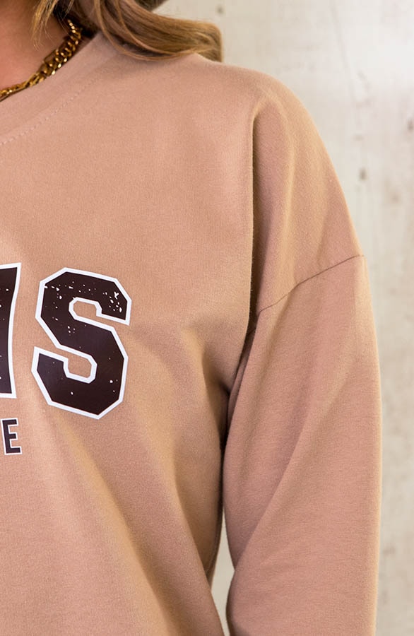 Paris Vintage Sweater Taupe – shoparchief, foto 6