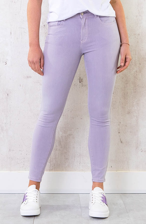 Skinny High Waist Jeans Lila – shoparchief