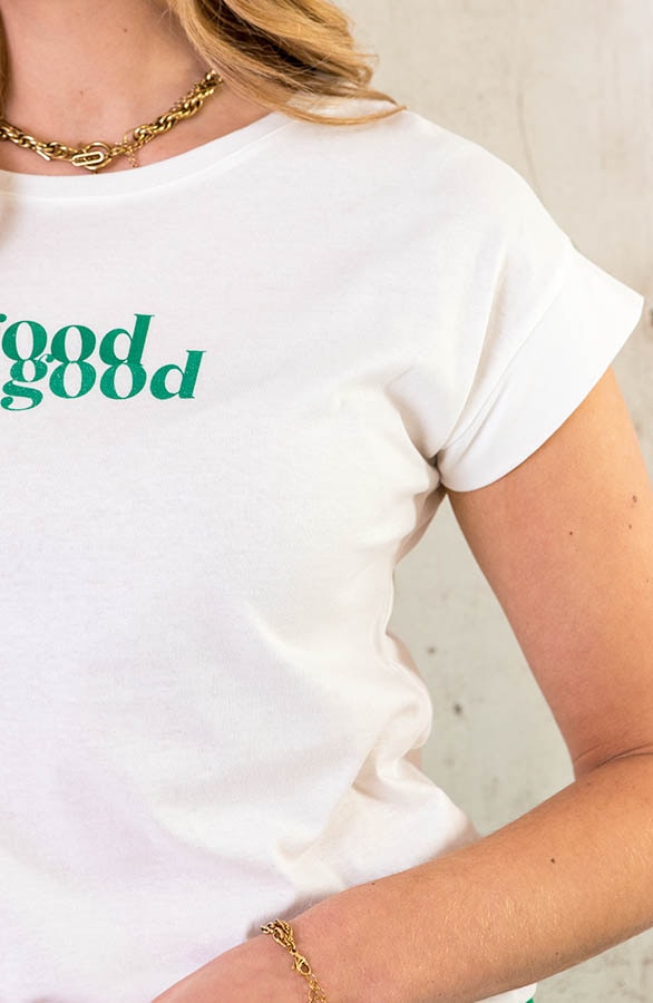 Be Good Do Good Top Bright Green – shoparchief, foto 6