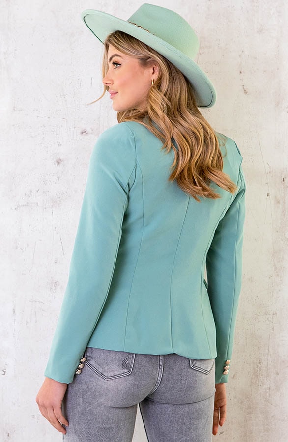 Button Blazer Mint 2.0 – shoparchief, foto 4