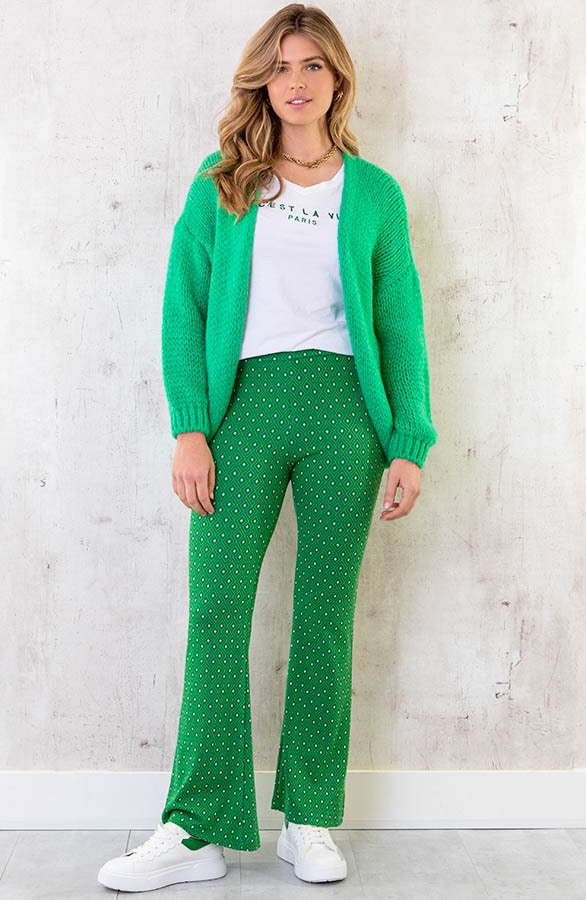 C'est La Vie T-shirt Wit Groen – shoparchief, foto 7