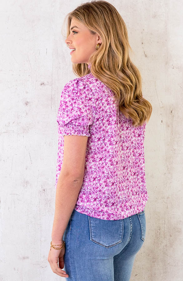 Col Top Bloemen Roze – shoparchief, foto 4